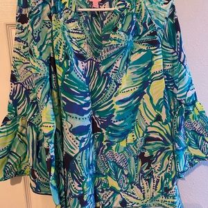 Lily Pulitzer silk blouse